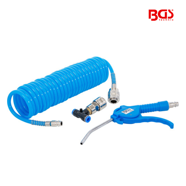 Pistola de ar | com mangueira e conector em T