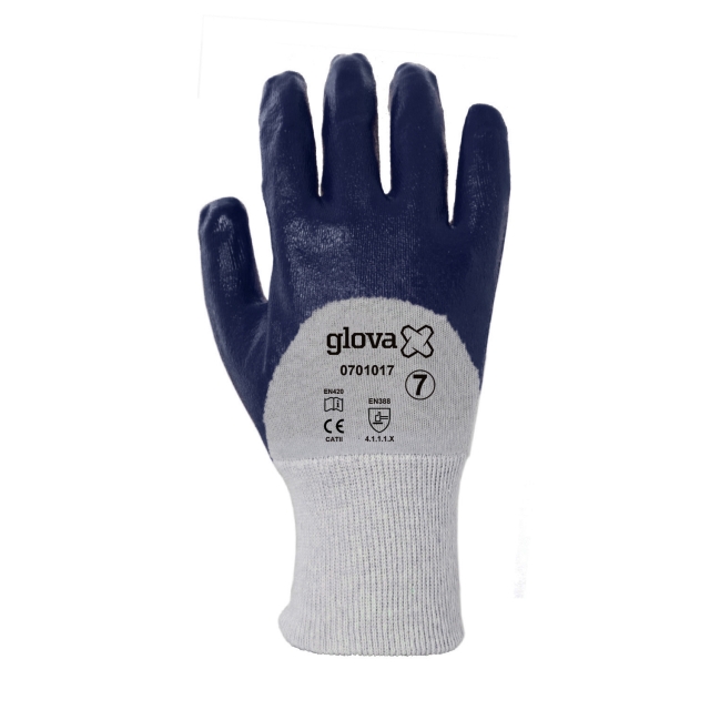 Luva Interlock Revestida Nitrilo Fino