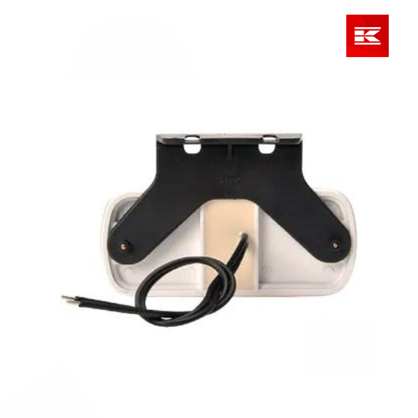 Luz de sinalização LED, retangular, 12-24V