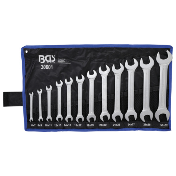 Chaves de bocas dupla | 6 - 32 mm | 12 peças
