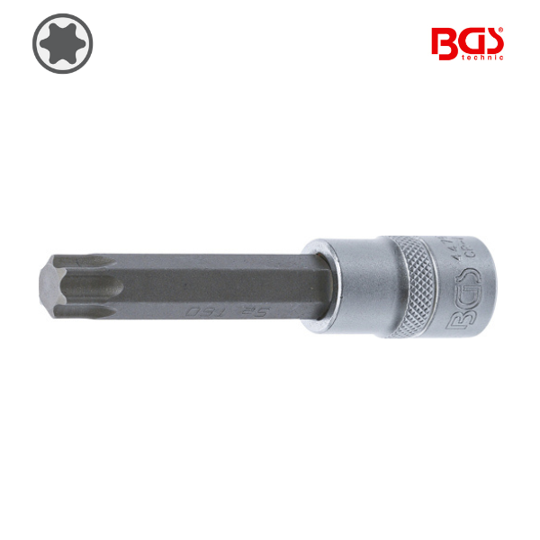 Chave de caixa bit torx 1/2" |           T60 | 100mm