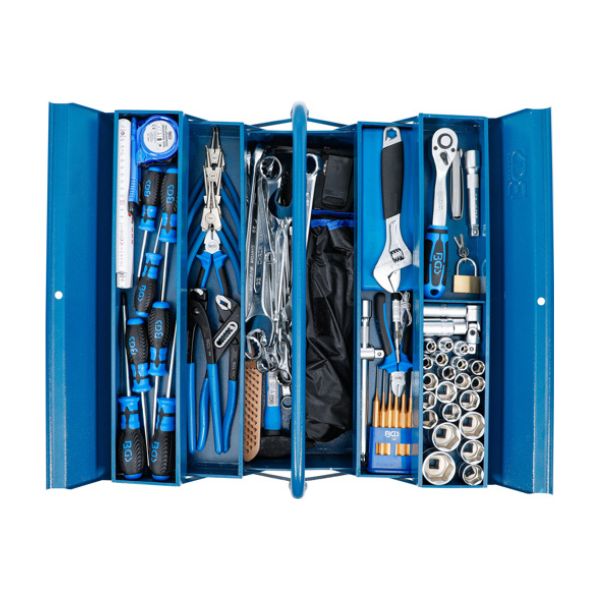 Caixa de ferramentas de metal | 137 peças