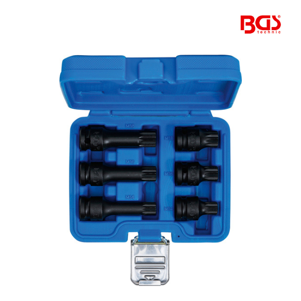 Conjuntos de bits impacto(XZN) M14 - M18 | 6 peças