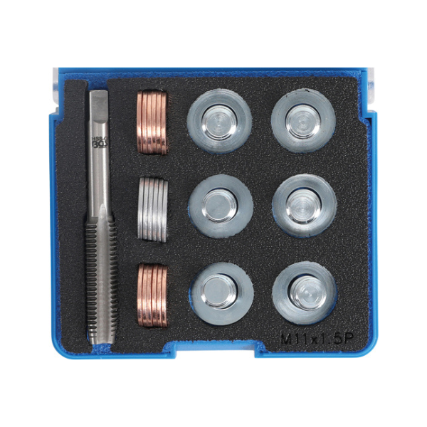 Kit de reparação rosca tampão de cárter | M11 x 1,5 mm