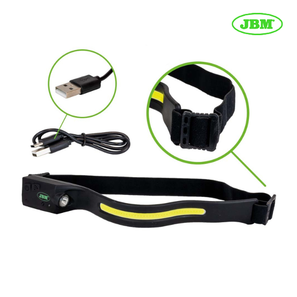 Lanterna LED de cabeça COB