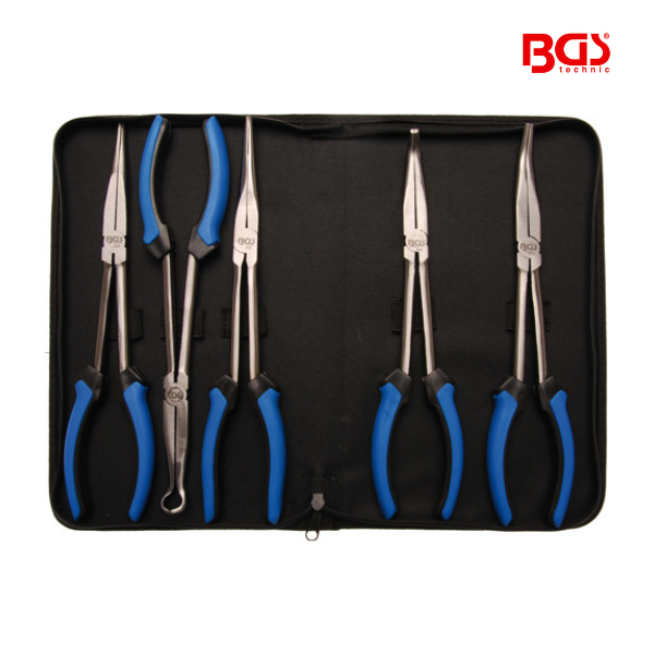 Conjunto de alicates de pontas | 290 mm | 5 peças
