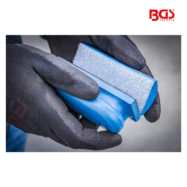 Jogo de blocos de lixamento com fita aderente | 16 peças