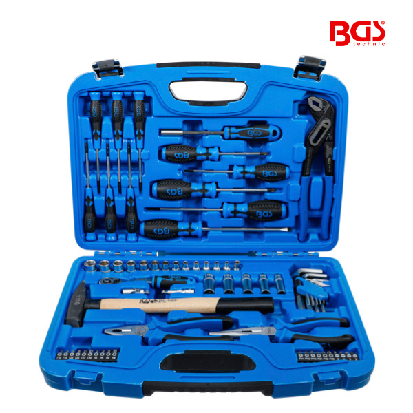 Caixa de ferramentas de chaves de caixa | 67 peças