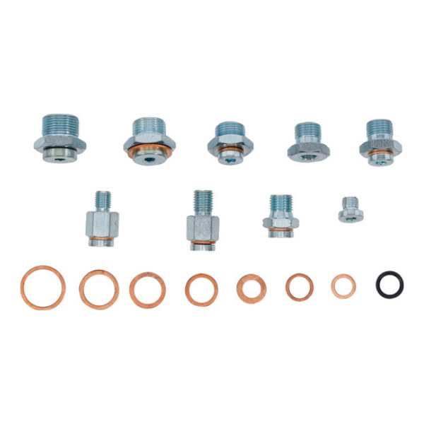 Kit de reparação rosca tampão de cárter | 63 peças