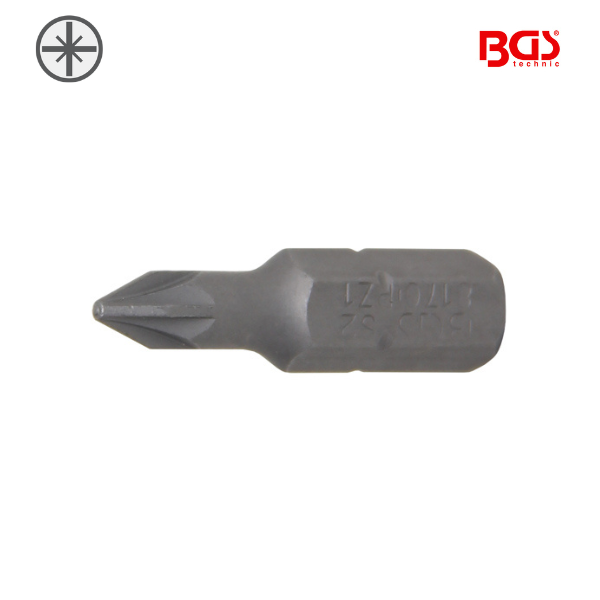 Ponta / bit pozi 1/4" | 25 mm |  PZ1