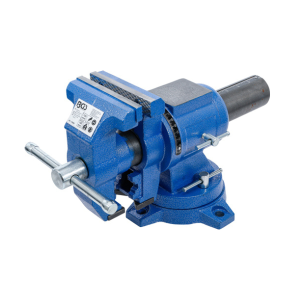 Torno de bancada | 100 mm Mandíbulas | rotativo 360°