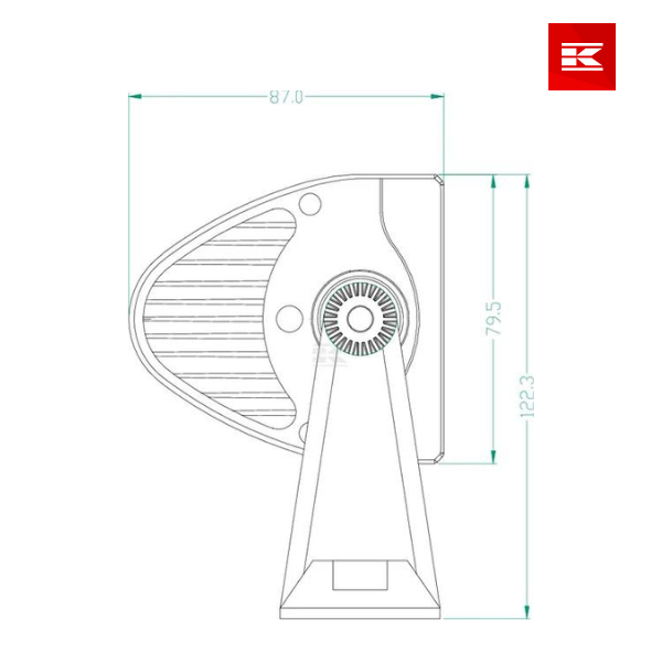 LED Barra plana 1308,8mm | 300W | 25500 Lumens | 12/24V