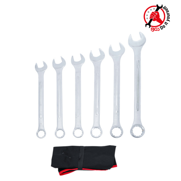 Chaves combinadas | XXL | 34 - 50 mm | 6 peças