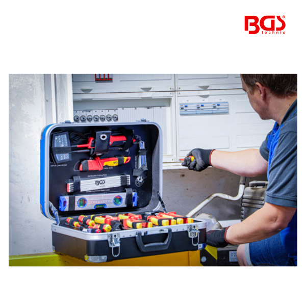 Caixa de ferramentas para eletricista | 118 peças