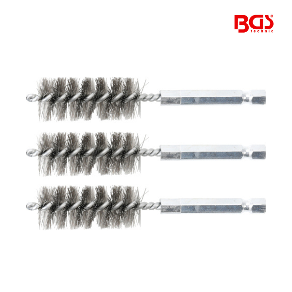 Escova  de aço    18 mm | 3 peças