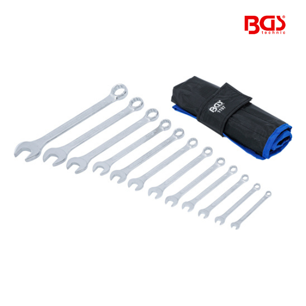 Chaves combinadas | 6 - 22 mm | 12 peças