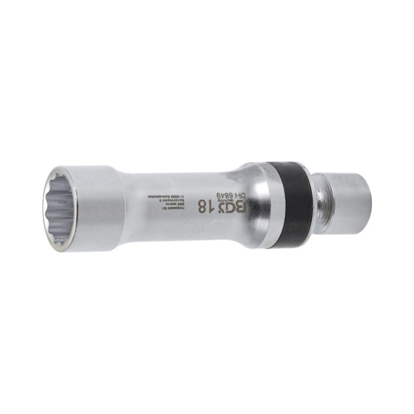 Chave articulada de velas de ignição 3/8" | 12 Faces | 18 mm