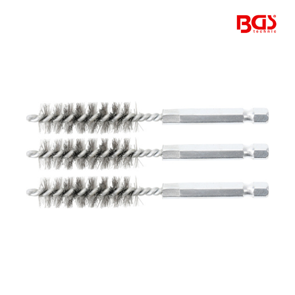 Escova  de aço    13 mm | 3 peças