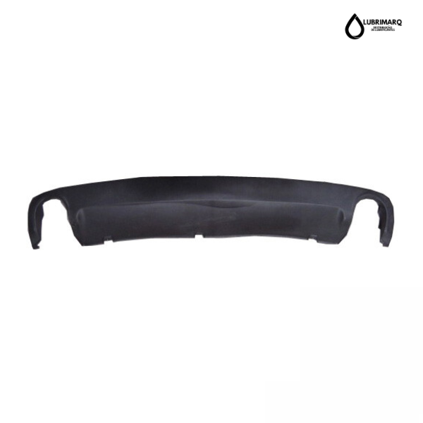 Audi A6 04-*spoiler p/ch trás preto c/2 furos escape(4 portas)