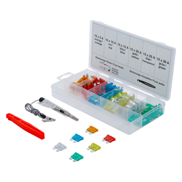 Fusíveis para automóveis | Padrão | 92 peças