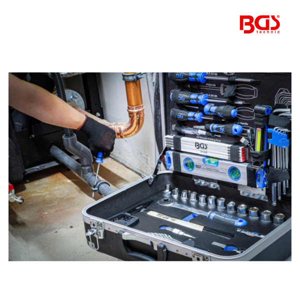 Caixa de ferramentas para sanitários | 95 peças