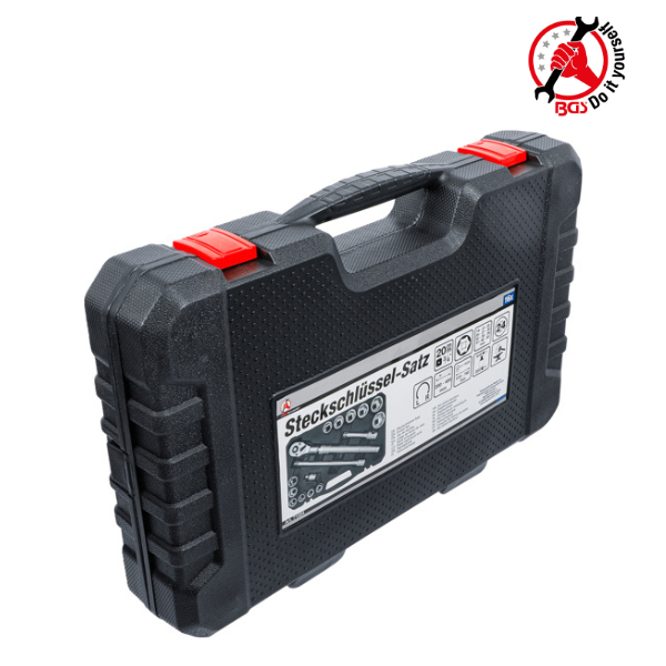 Conjunto de chaves de caixa | extensível 3/4" | 19 - 50 mm | 16 peças