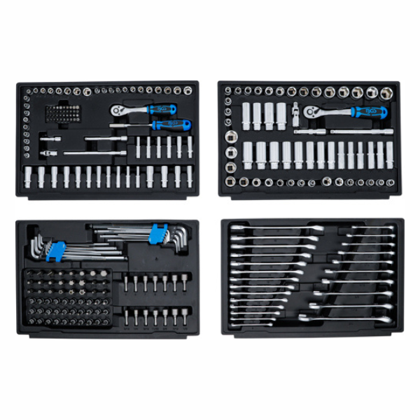 Conjunto de chaves | métricos e Tamanhos em polegadas | 300 peças