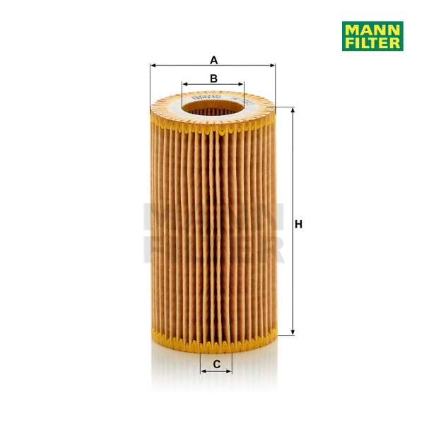 Filtro de óleo MANN HU718/1z