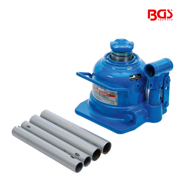 Macaco hidráulico de garrafa | extra plano | 10T