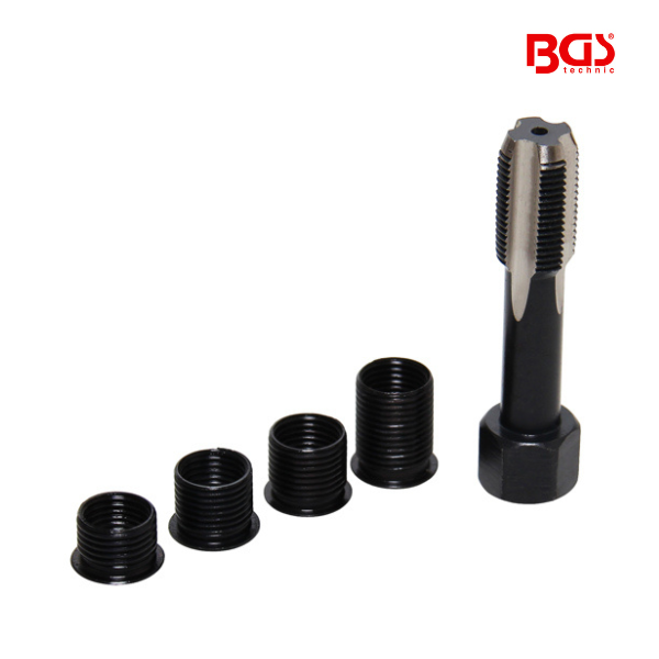 Kit de reparação de rosca de vela de ignição M12 x 1,25 mm | 5 peças