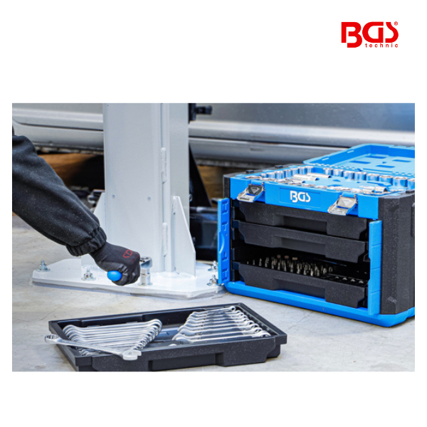 Caixa de ferramentas | métrico e polegadas | 300 peças