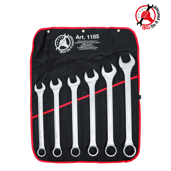 Chaves combinadas | XXL | 34 - 50 mm | 6 peças