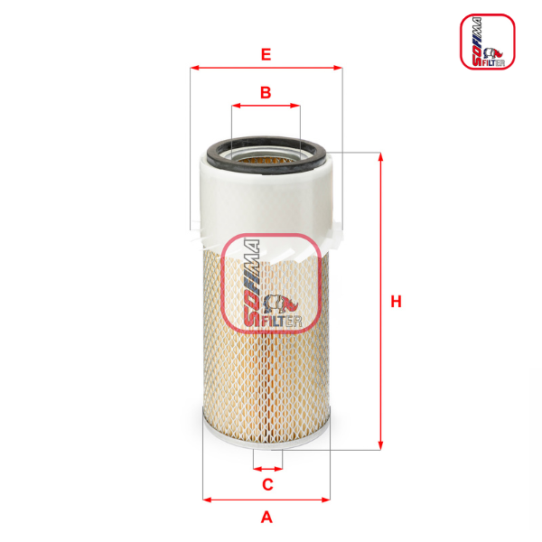 Filtro de Ar Sofima S2950A