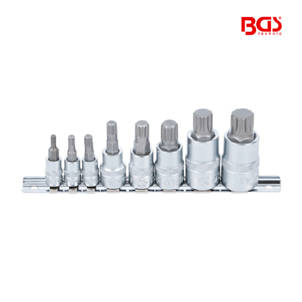 Conjuntos de bits (XZN) M4 - M16 | 8 peças