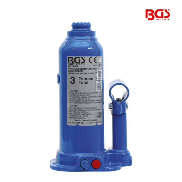 Macaco hidráulico de garrafa |  3T