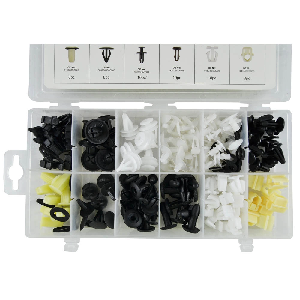 Sortido de clips para Honda | 150 peças