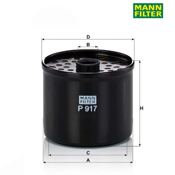 Filtro de combustível MANN P917x