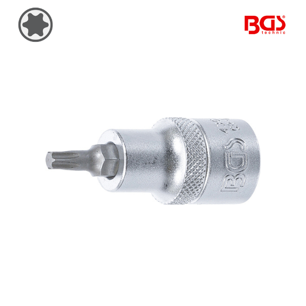 Chave de caixa bit torx 1/2" |             T27