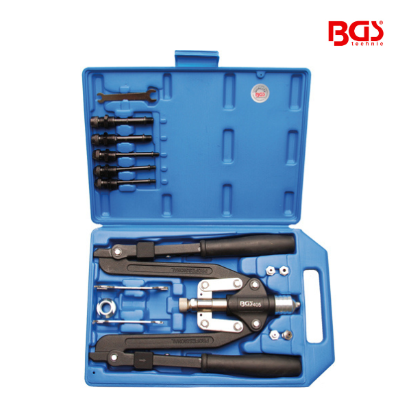 Alicate de rebitar braço longo | 3,2 - 6,4 mm