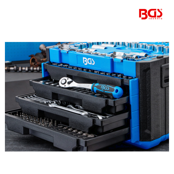 Caixa de ferramentas | métrico e polegadas | 300 peças