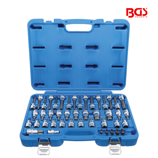 Conjuntos chaves de caixa bits 1/2"  - 5/16"  | 49 peças