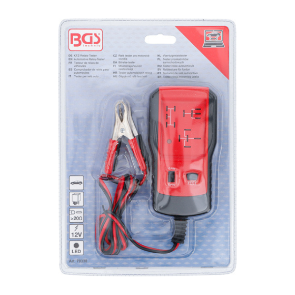 Verificador de relés auto | 12 V