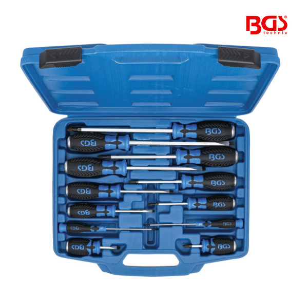 Conjunto de chaves de fendas | 12 peças