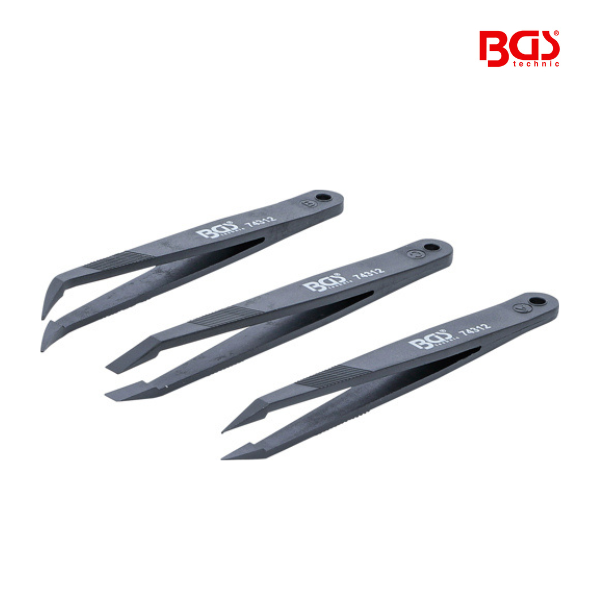 Conjunto de pinças de plástico | 3 peças