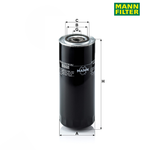 Filtro de combustível MANN WK11102/5