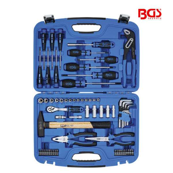 Caixa de ferramentas de chaves de caixa | 67 peças