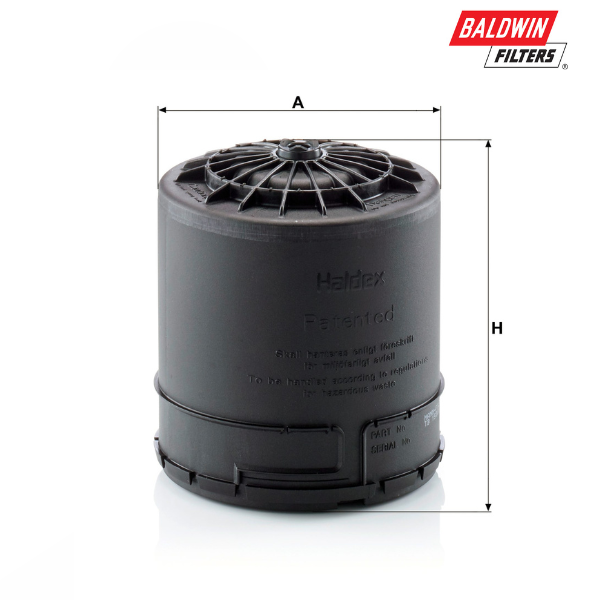 Filtro secador de ar BALDWIN AFO07404