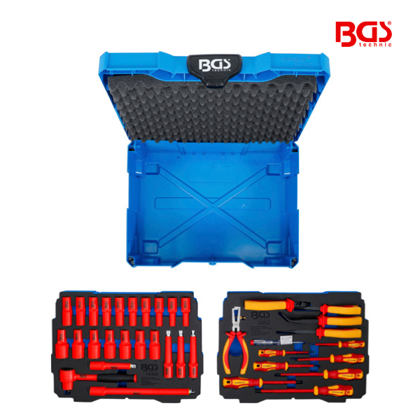 Jogo de chaves VDE | BGS systainer® | 36 peças