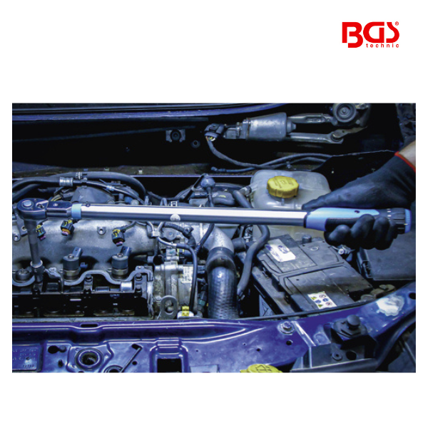 Chaves dinamométricas 1/4" | 10 - 50 Nm | 10 peças