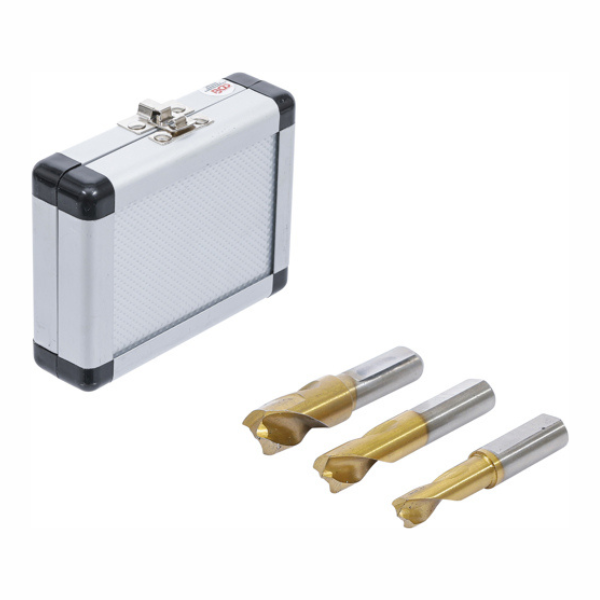 Conjunto para pontos de soldadura | 5 % de aço cobalto | 3 peças